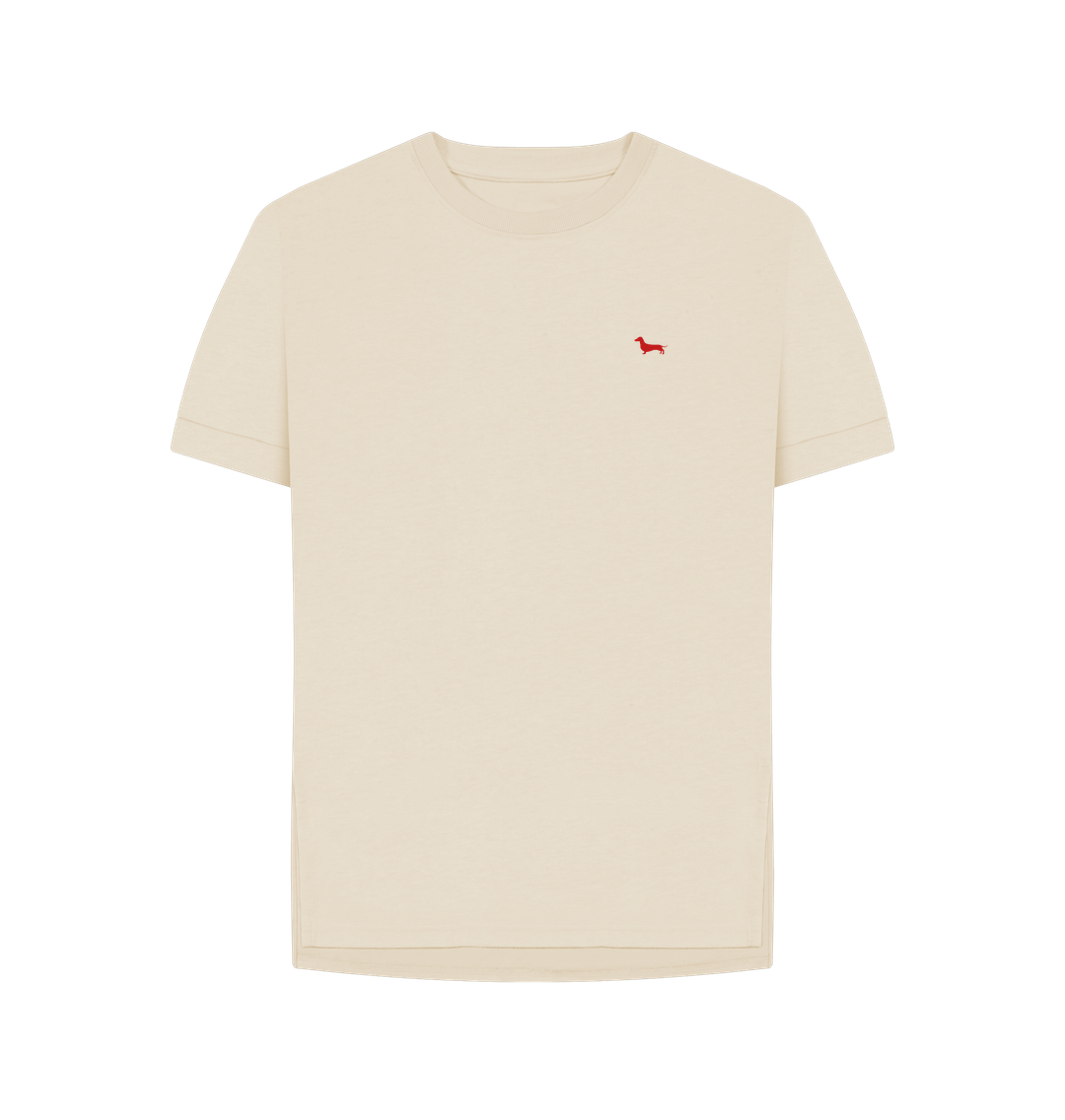 Oat Quaint Ladies Tee - Embroidered