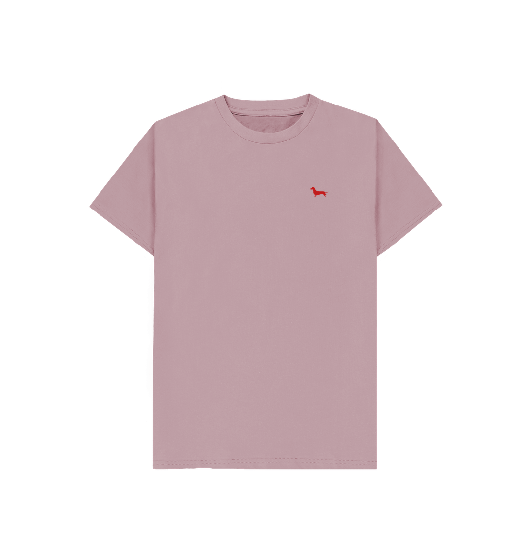 Mauve Quaint Kids Tee - Embroidered