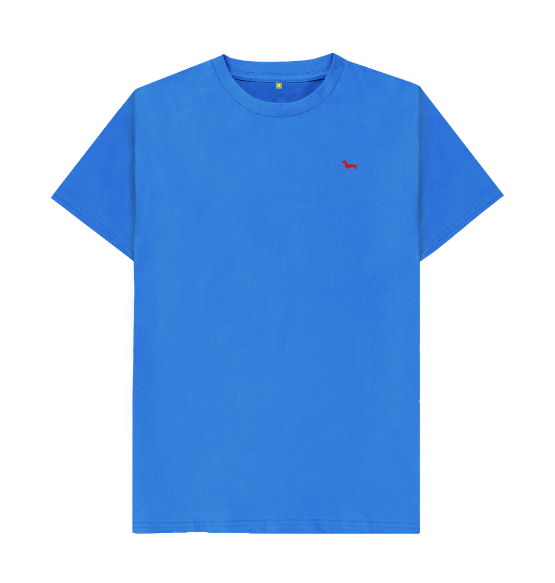 Bright Blue Quaint Printed Tee