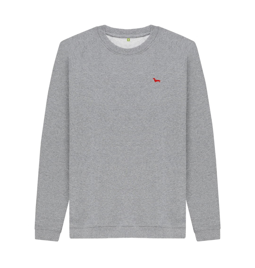 Light Heather Quaint Unisex Sweatshirt - Embroidered