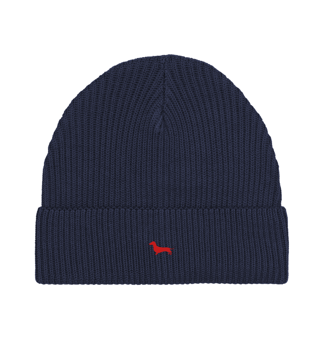 Navy Quaint Organic Beanie