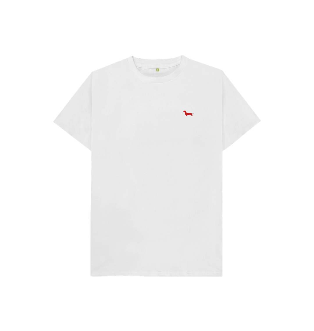 White Quaint Kids Tee - Embroidered