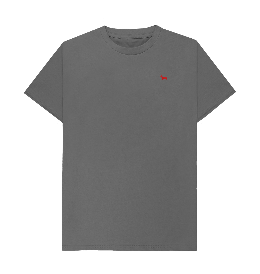 Slate Grey Quaint Printed Tee