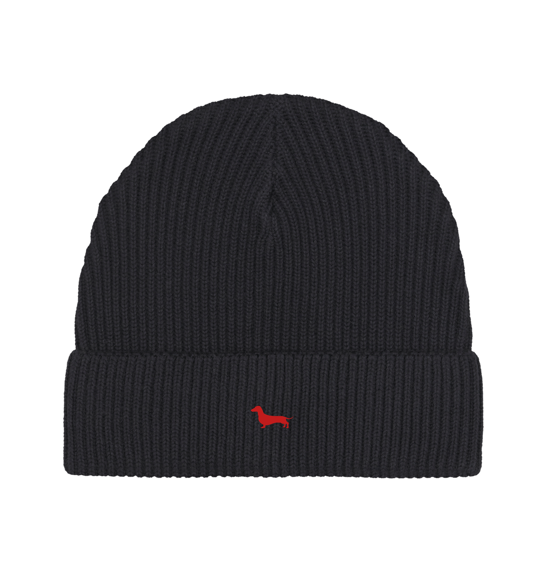 Black Quaint Organic Beanie