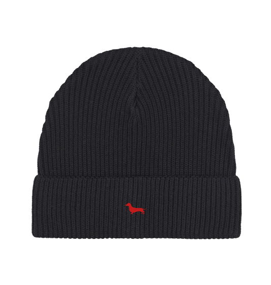 Black Quaint Organic Beanie