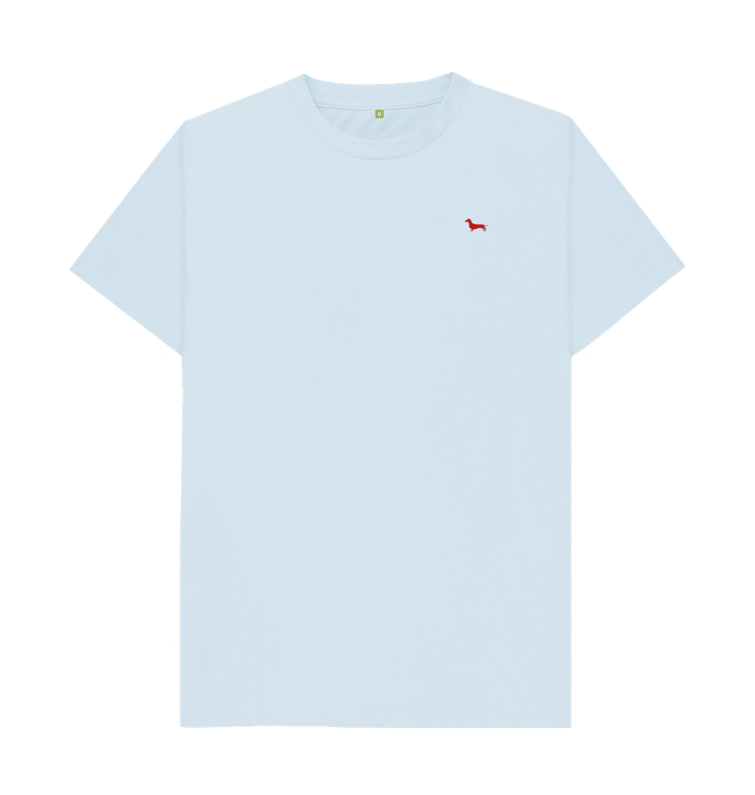 Sky Blue Quaint Printed Tee