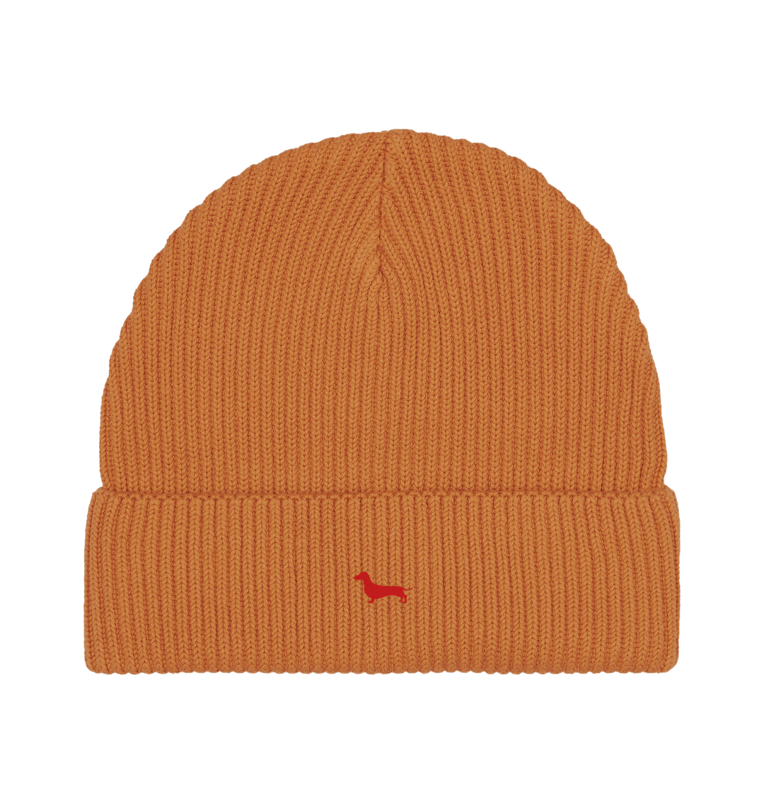 Orange Quaint Organic Beanie